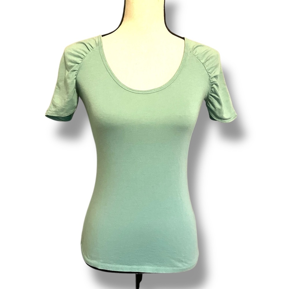 The Limited teal stretchy top